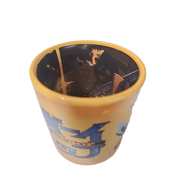 Sunrise Lic Funimation Productions Cowboy Bebop Mango Yellow Mug Cold Liquids - Picture 6 of 10